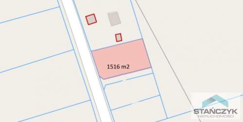 Działka Budowlana 1516 m2 Cisza i spokój