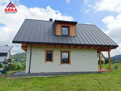 Nowy dom na widokowej działce blisko Limanowej
