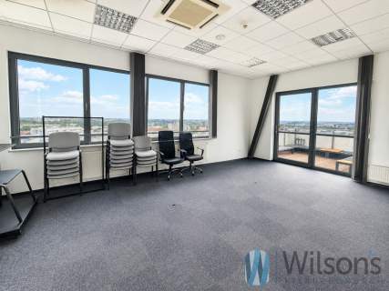 Biuro z tarasem 16.piętro Rondo Zawiszy 260 m2