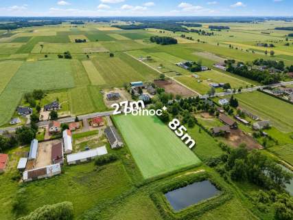 Działka 2300 m z warunkami zabudowy