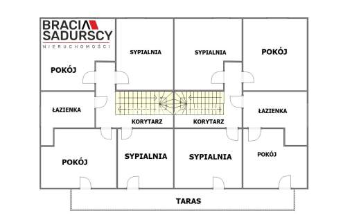 Nowoczesny bliźniak z garażem i działką 7ar