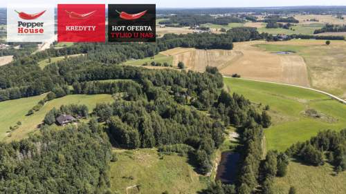 Siedlisko z prywatnym stawem Rybaki Kaszuby