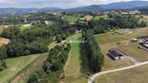 Działka budowlana na sprzedaż, 4898 m2, Łąkta Górna