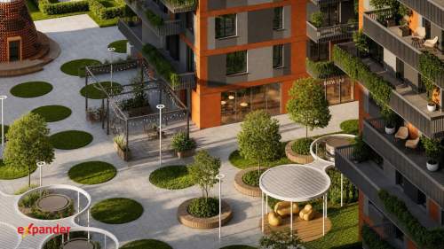 Funkcjonalny apartament z dużym balkonem.. 1km od centrum