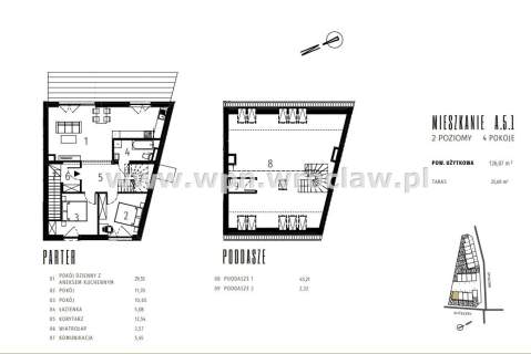 Nowy apartament 126mkw, duży taras Ołtaszyn
