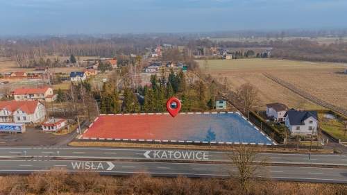 Teren inwestycyjny przy DK 81 Wisła Katowice