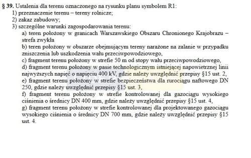Działka pod zabudowę mieszkaniową jednorodzinną