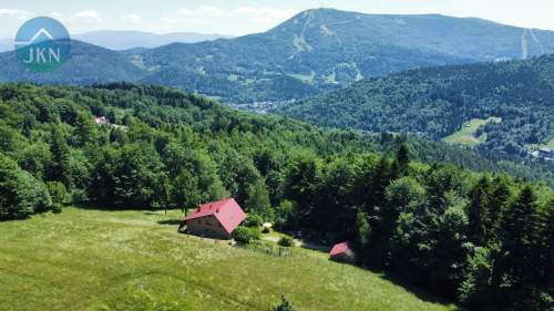 Dom z widokiem na Skrzyczne, 820 m n.p.m.