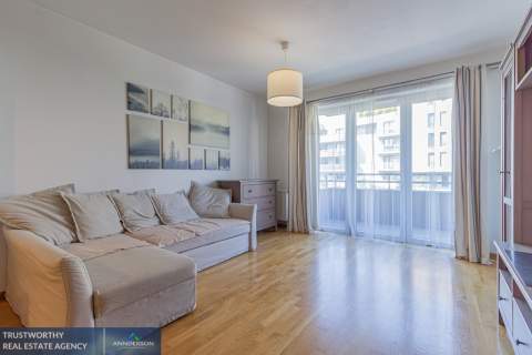 Płaszów, 58 m2, 2 pokoje, balkon, parking.