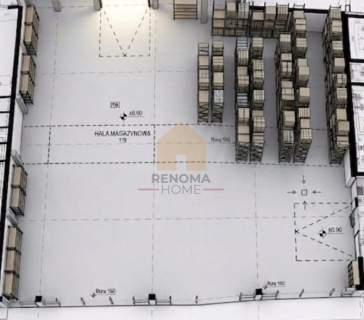 Nowoczesny magazyn 380 m z biurem 90 m2 przy A4