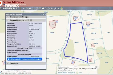 Laliki - działka budowlana w rekreacyjnej okolicy