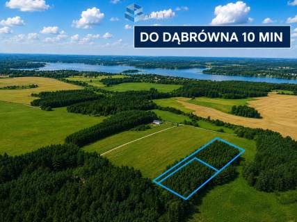 Dwie działki po 3000 m Jakubowo, gm. Dąbrówno