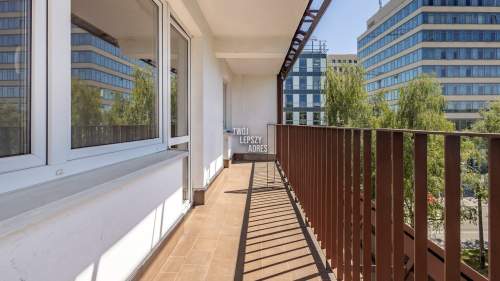 Lea - duży balkon - zieleń - piwnica