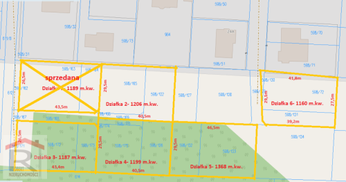 Działka w Bilczy, uzbrojona, mniej niż 290zł/m2.