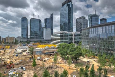 Wola Miedziana 44 m Widok na park Remont
