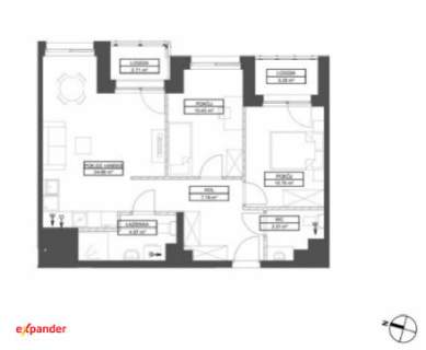 Apartament 3 pok. VI piętro Blisko MORZA centrum Gdyni 62m2