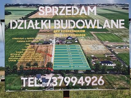 Sprzedam atrakcyjne działki budowlane w Śmiechowie