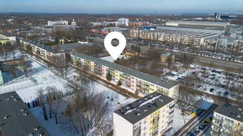 2 pokoje na wysokim parterze 37,5 m2 Zielony Teofilów