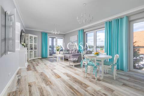 Apartament z prywatną mariną i tarasem Rydzewo,