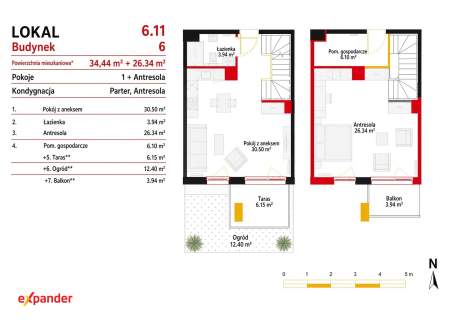 Apartament inwestycyjny z ogrodem
