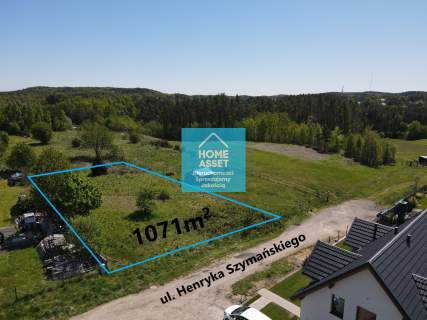 Działka budowlana Gdynia MPZP Usługi 1071 m 