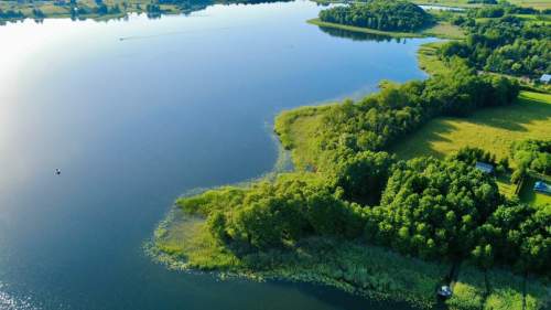 Działka nad wodą-3029 m2 z linią brzegową