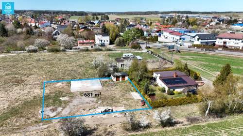 Działka 681 m Dom i działalność Chwaszczyno