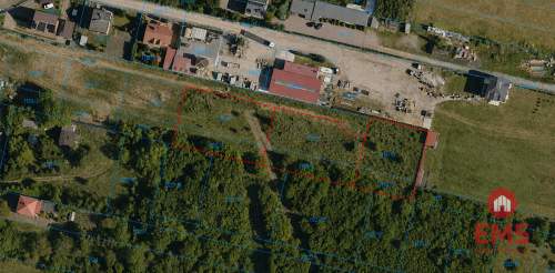 Działka budowlana 1200m2 z WZ narożna