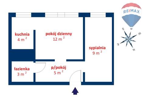 Mieszkanie 2-pok. w centrum Mszczonowa