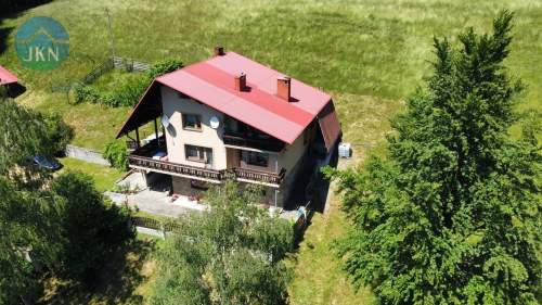 Dom z widokiem na Skrzyczne, 820 m n.p.m.