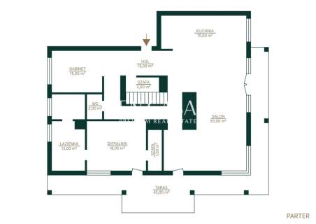 Apartament 185m2 Wilanów - Zawady