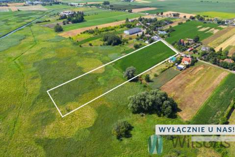 Działka inwestycyjna Kopytów, Błonie MPZP, media