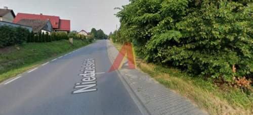 Osiedle budynków w pobliżu Krakowa