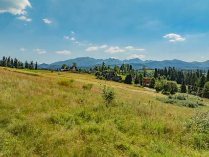 Działka budowlana Zakopane widok, spokojna okolica