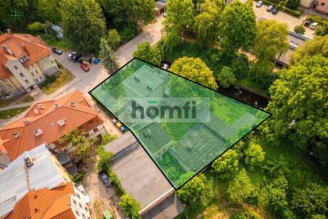 Wolnostojący dom nad rzeką w centrum Ostródy