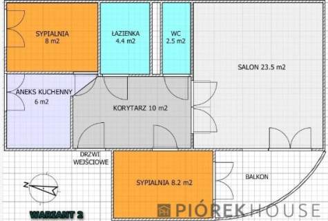 2-pokojowe mieszkanie w Ursusie