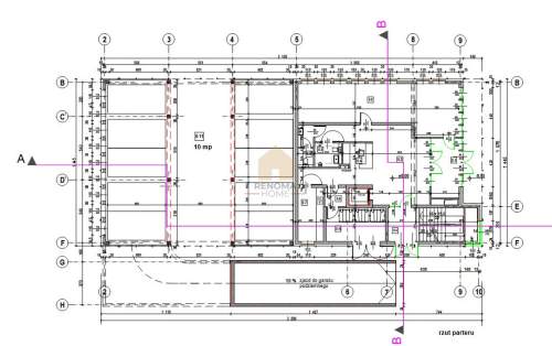 Działka z Pozwoleniem i Projektem budynku usługowg