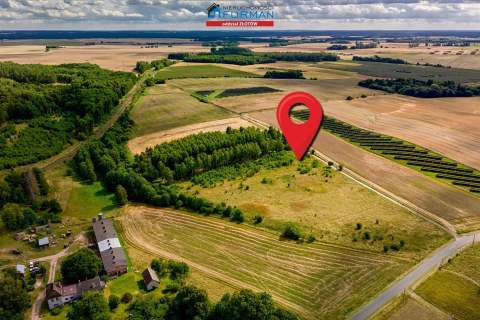 Działka budowlana 3000m2, ANielin gm. Okonek