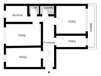 4 pokoje balkon Katowice Piotrowice-Ochojec