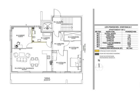 Przestronny apartament 100 m z 26-metrowym tarasem Gdynia Redłowo