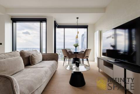 Apartament na 27 p. z widokiem Klima Garaż