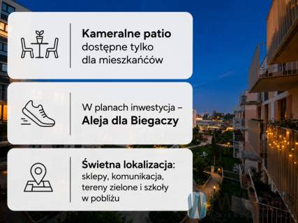 44,82 m2 - piękne 2 pokoje Widzew