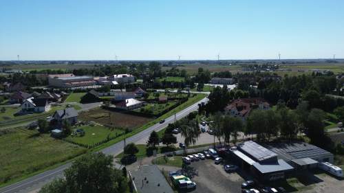 Działka przemysłowo usługowa utwardzona w Stolnie 2300m2