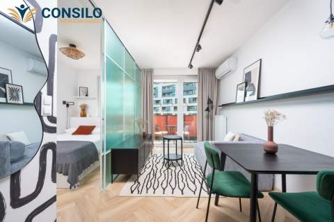 Studio z Sypialnią 30m2 Ul. Łaszkiewicza 