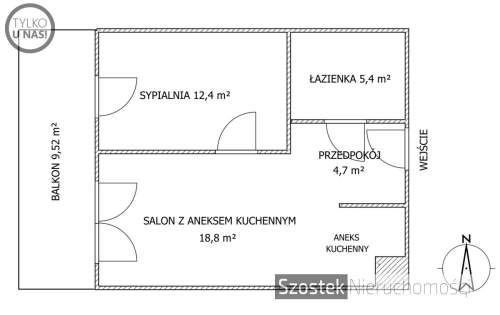 Nowe mieszkanie przy ul. Łódzkiej z MP w garażu