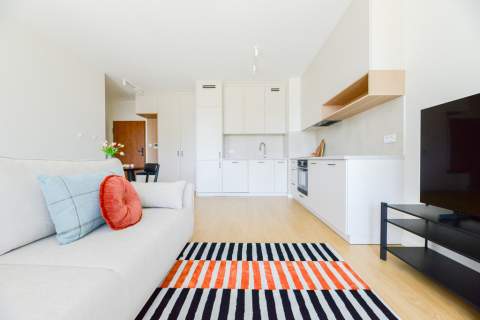Apartament premium przy Westfield Mokotów. Taras