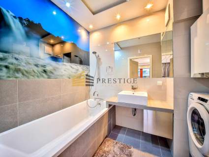 Oxygen residence Browary Warszawskie Widok na City