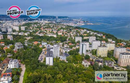 Widok na morze i Kępę Redłowską Loggia 7 m