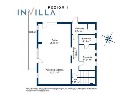 Słoneczne mieszkanie dla rodziny