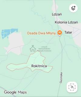 Urocza działka w ciszy i zieleni Rokitnica gm Łask